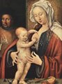 Holy Family.Joos Van Cleve.The Hermitage.St. Petersbourg.